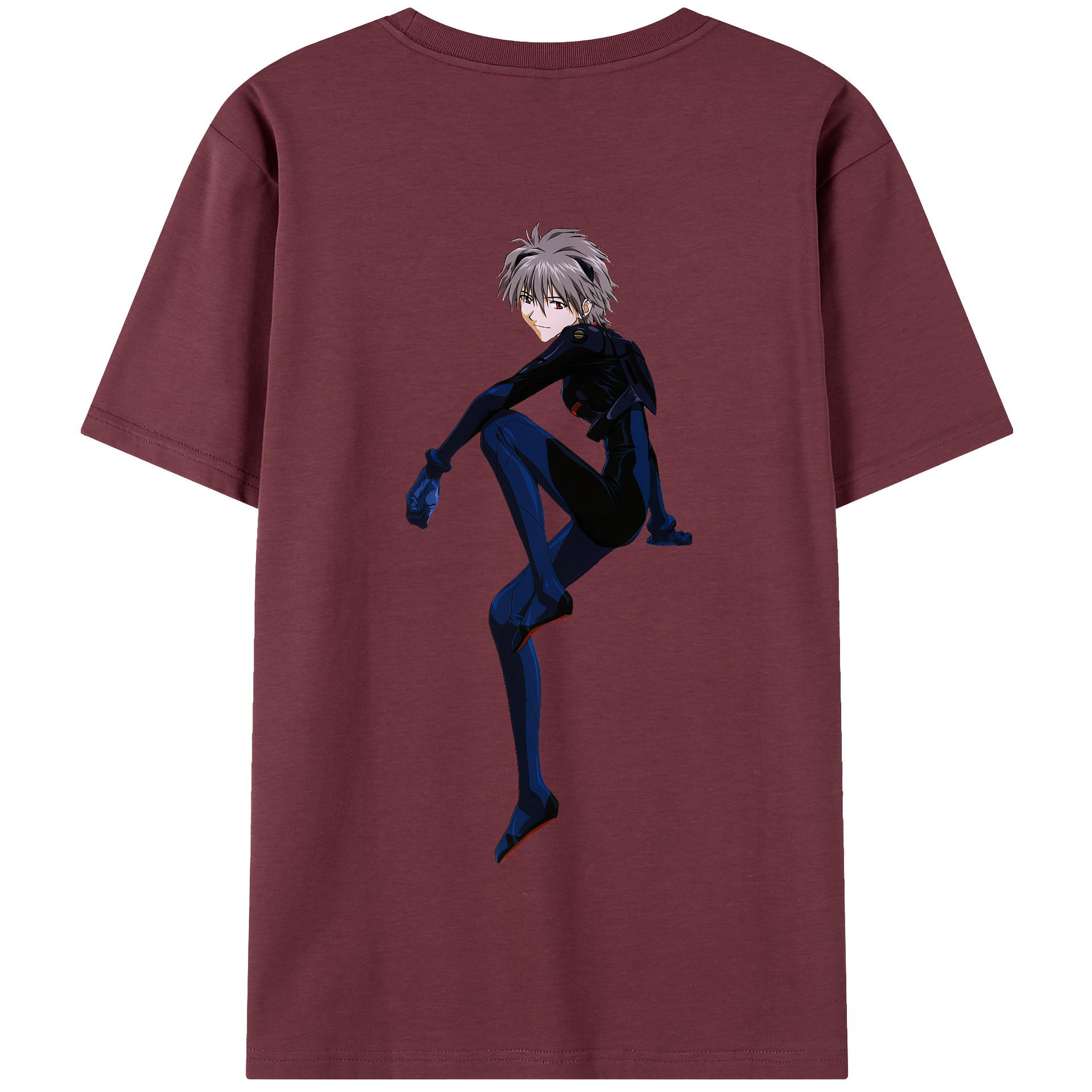 （画像用） EVA 新世紀エヴァンゲリオン 綿100％半袖Tシャツ（背面プリント）